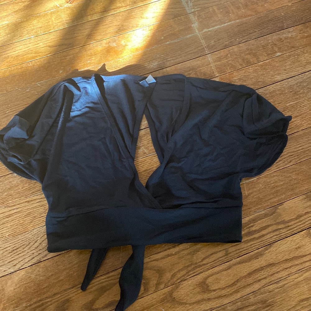 Back crop top